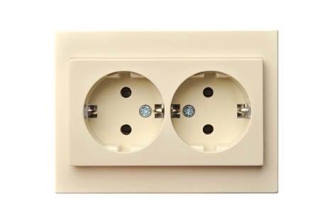 SOCKET SCHUKO DOUBLE EPSILON SAND