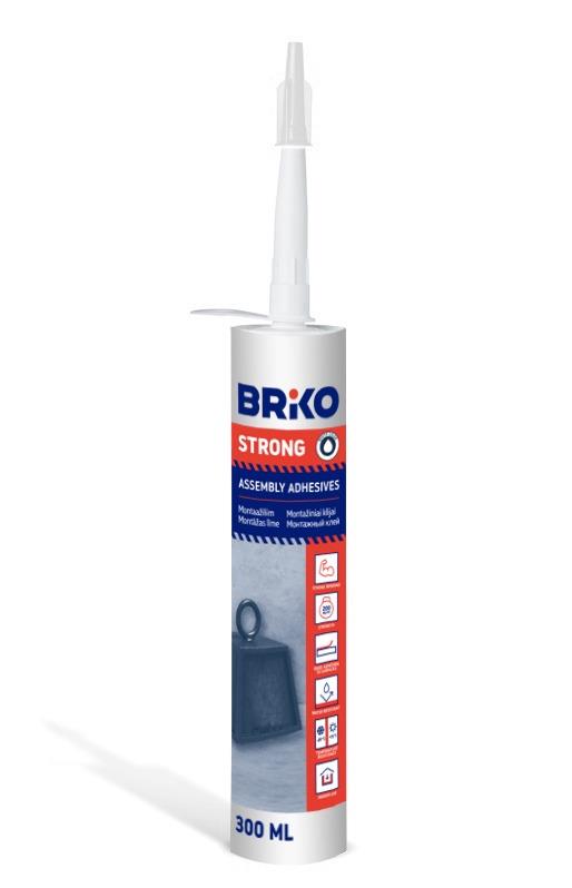 ASSEMBLY GLUE STRONG BRIKO 300 ML LIQ