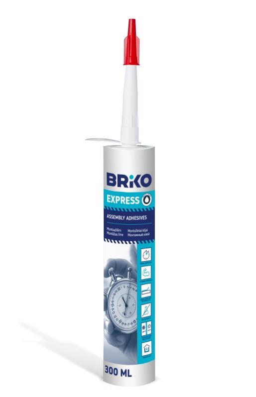 ASSEMBLY GLUE EXPRESS BRIKO 300ML LIQ