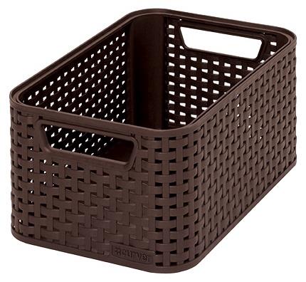 STORAGE BOX CURVER RATTAN  S