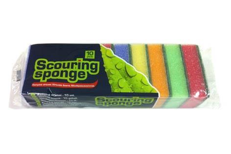 KITCHEN SCOURING SPONGES 10 PCS.