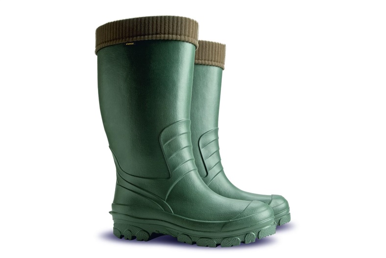 RUBBER BOOTS WARM UNIVERSAL EVA 41 GREEN