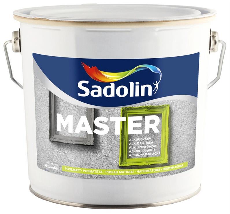 Dažai Sadolin Master 30 BW. balti. 2.5 l