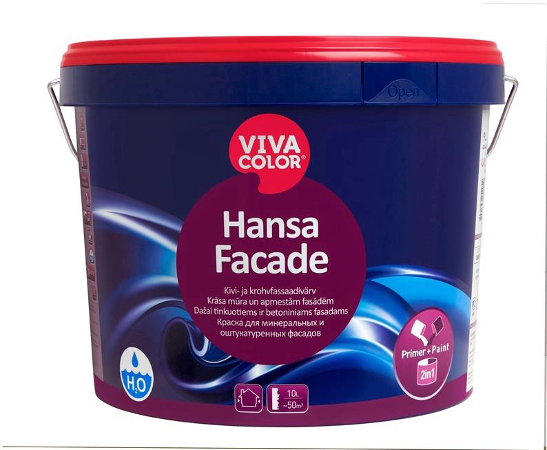 TINKUOTŲ IR MŪRINIŲ FASADŲ DAŽAI „HANSA FACADE LA“; 9 l