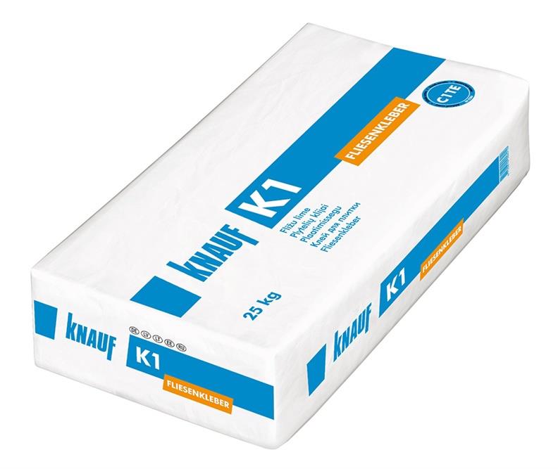 Plytelių klijai Knauf K1. 25 kg (C1TE)