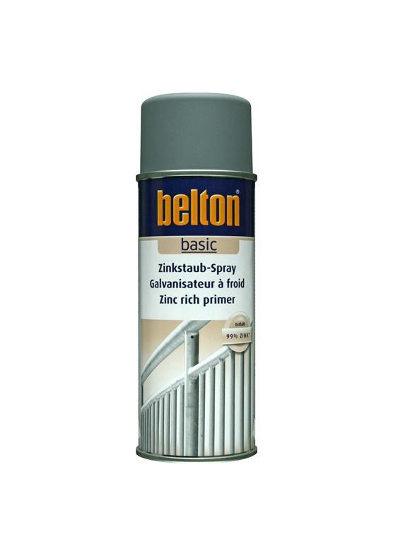 Aerozoliniai dažai Belton. cinko spalva. 400 ml