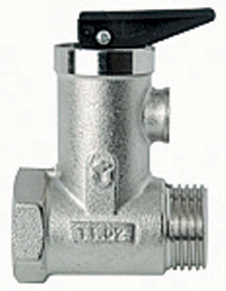 WATER HEATER SAFETY VALVE WITH NOSE1190