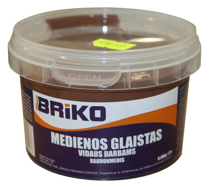 WOOD FILLER INTER BRIKO MAHOGANY 0.48KG