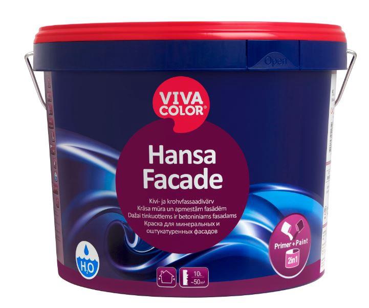 TINKUOTŲ IR MŪRINIŲ FASADŲ DAŽAI „HANSA FACADE LC“ 2.7 L