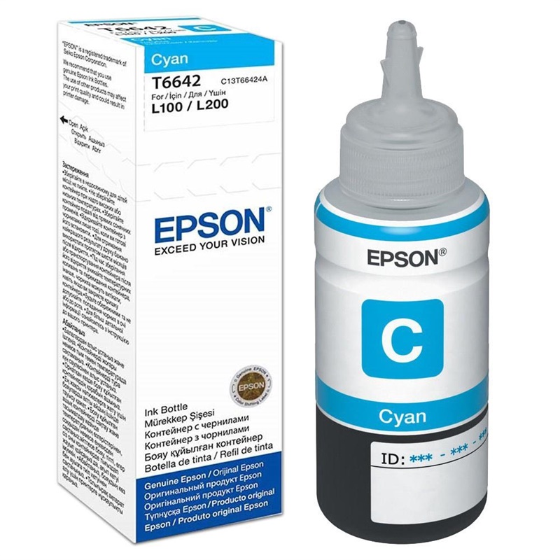 CARTRIDGE INK PRINTER EPSON T6642 CYAN