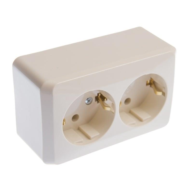 DOUBLE SOCKET 1+1 PRIMA