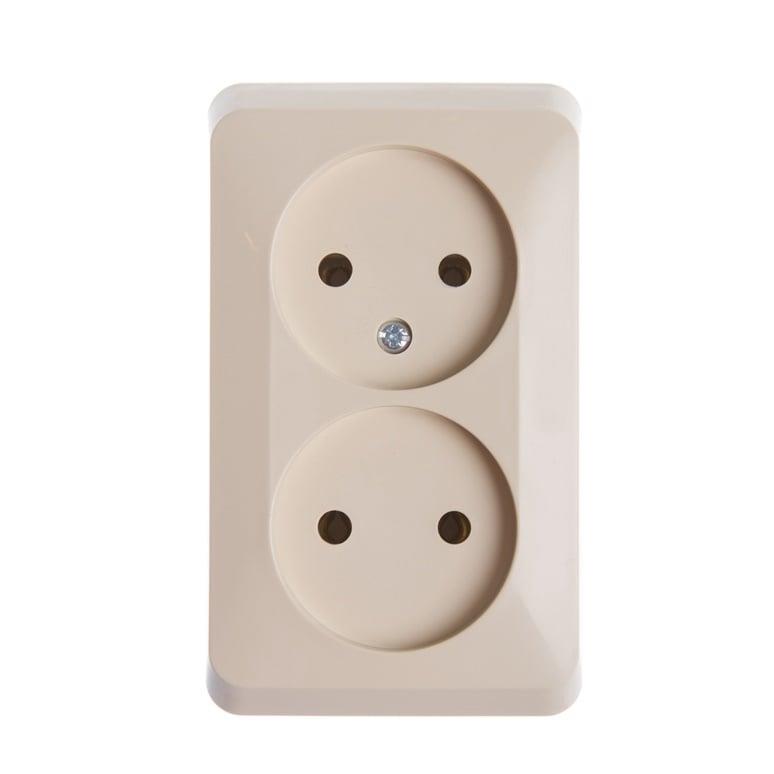 DOUBLE SOCKET 1+1 PRIMA