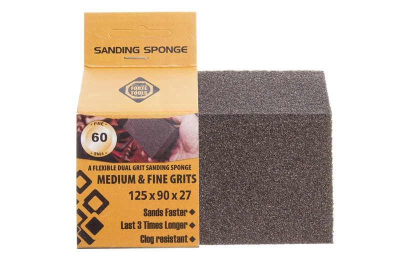 GRINDING SPONGE FORTE TOOLS 125X90X26 M