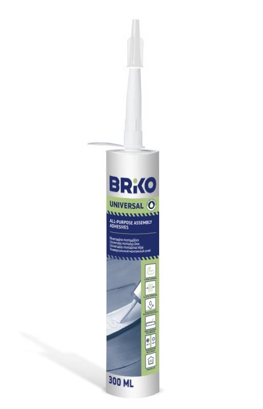 ASSEMBLY GLUE BRIKO 300 ML LIQUID NAILS