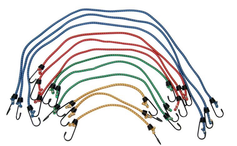 BUNGEE CORDS SET XH-LB020-2 12PCS