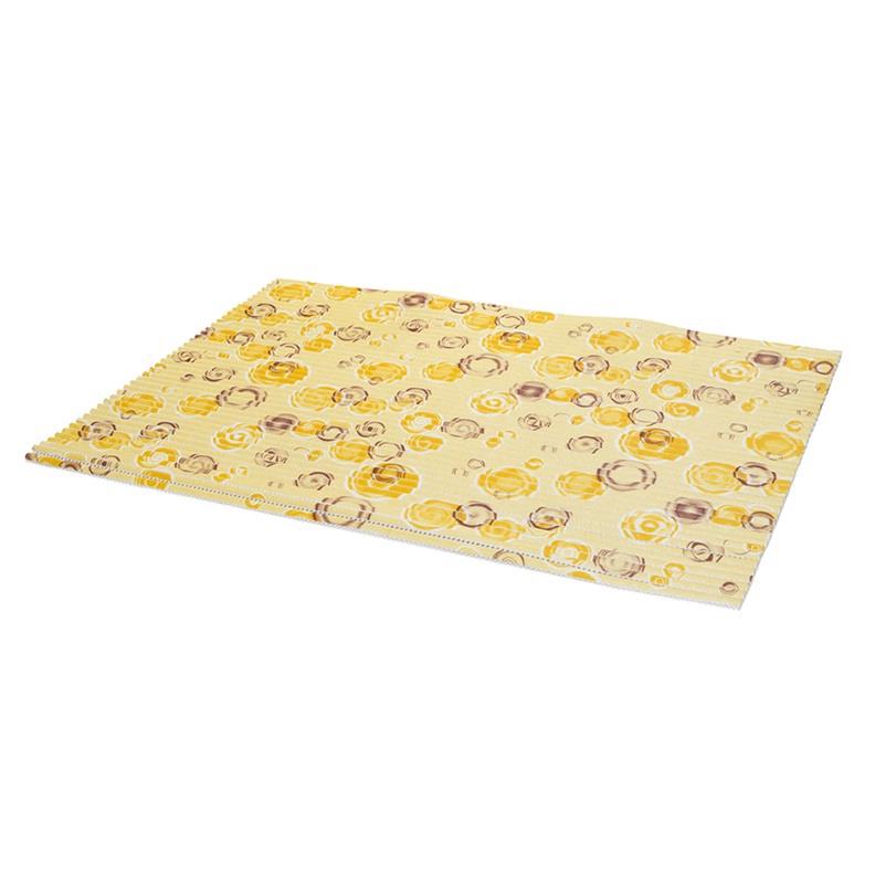 BATHROOM RUG M7102 65X45CM YELLOW WITH