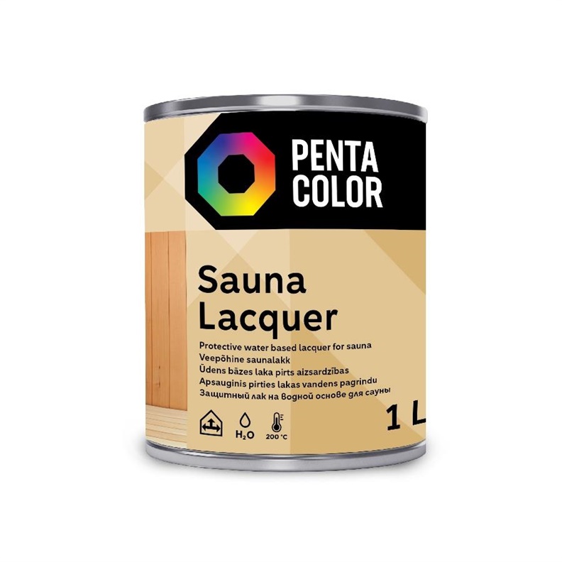 Laka pirtīm Pentacolor Sauna 1 l