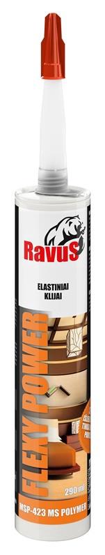 Elastiniai klijai Ravus Flexy power. 290 ml