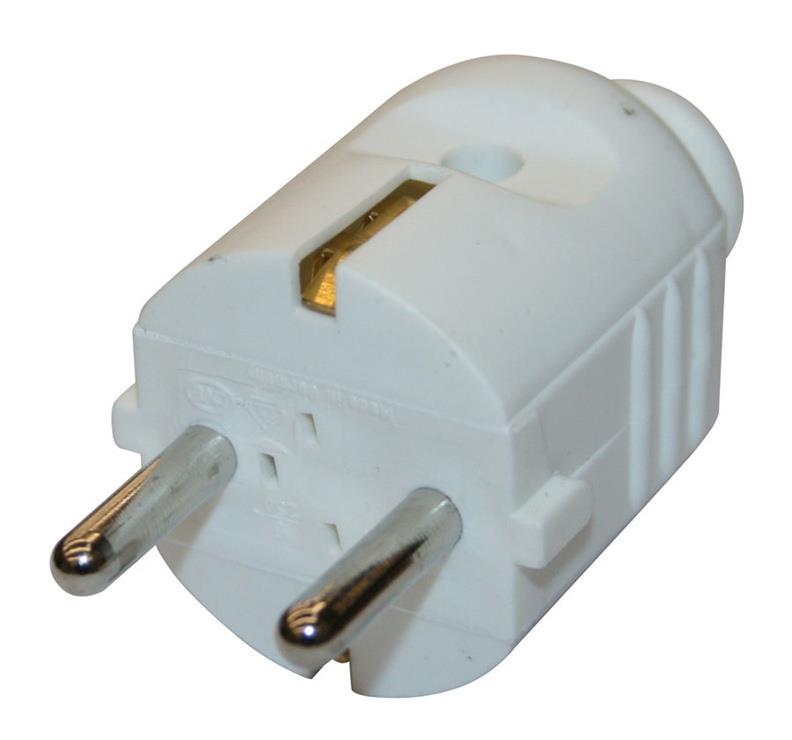 PLUG N_L DIRECT PROTECTEDWHITE 18386