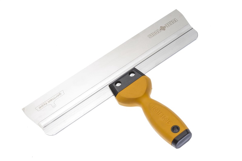 TROWEL WITH ERGONOMIC HANDLE 35 CM FORT