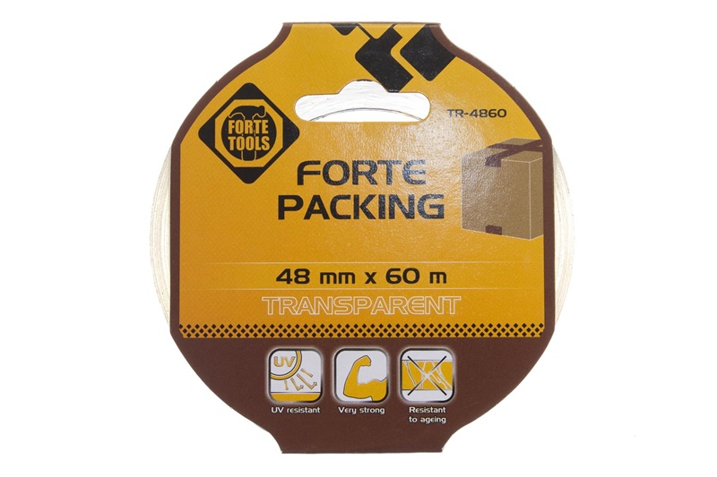 ADHESIVE PACKING TAPE FORTE TOOLS