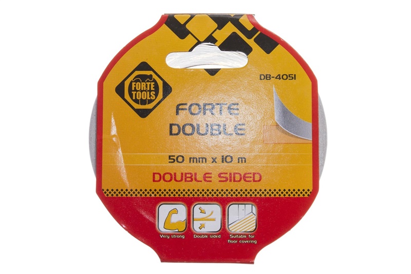 DOUBLESIDED ADHESIVE TAPE 10M X 50 MM