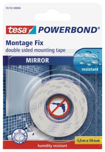 DOUBLE SIDED TAPE MIRROR 1.5X19MM