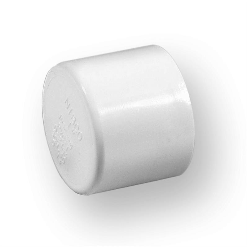 PLUMBING END CAP ½ KV 447 - 005 PVC