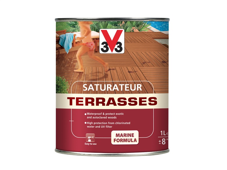 Aliejus grindims V33 Terrasses. bespalvis. 1 l