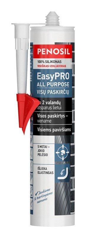 SILIKONS PENOSIL EASYPRO 310ML BALTS