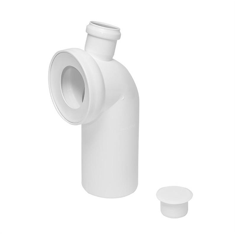 TOILET ELBOW 767 110/45/50 WHITE