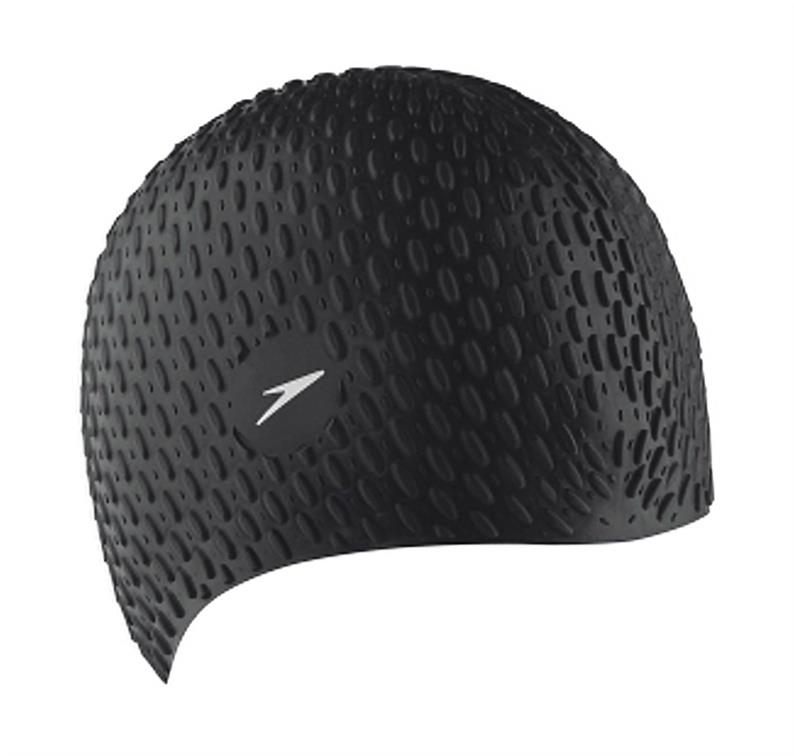 MASSAGE SWIM CAP BUBBLE70-929-0001BLACK