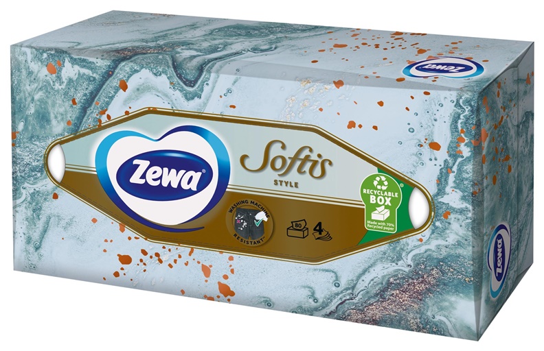 NAPKINS ZEWAZEWA SOFTIS BOX 80PC