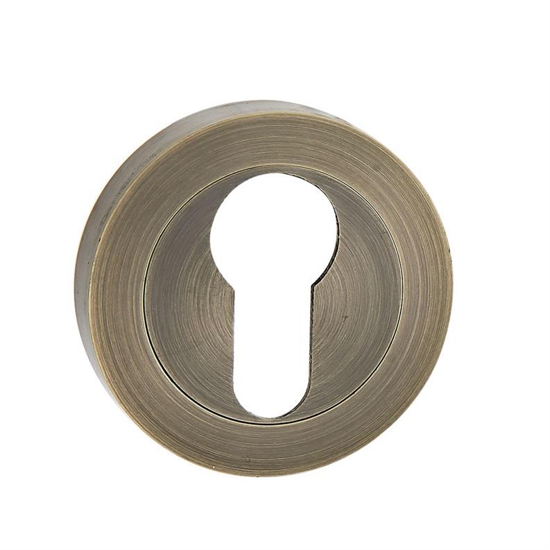 KEY ESCUTCHEON A01 CYLINDER ANTIQ BRASS