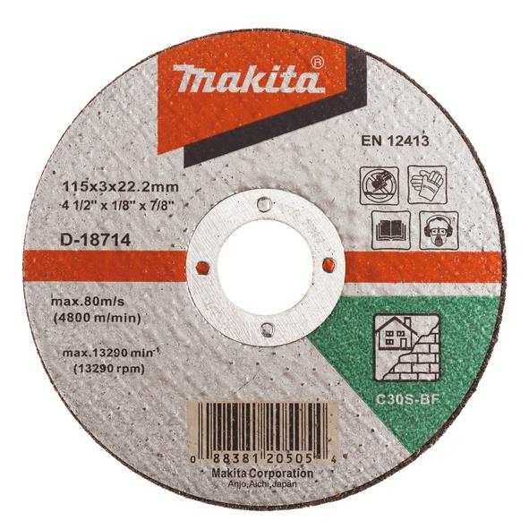 CUTTING DISC 115X3 C30S STONE MAKITA