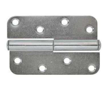 RIM HINGE 110 MM ZINC RIGHT 6537LM