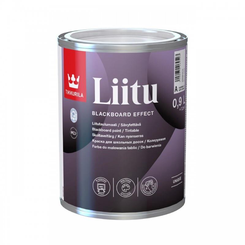 Mokyklinių lentų dažai Tikkurila Liitu. C bazė. 0.9 l