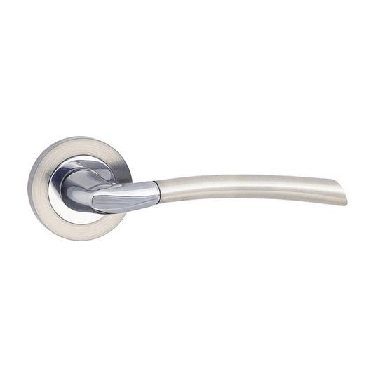 DOOR HANDLE ZORBA CHROME/MATT CHROME