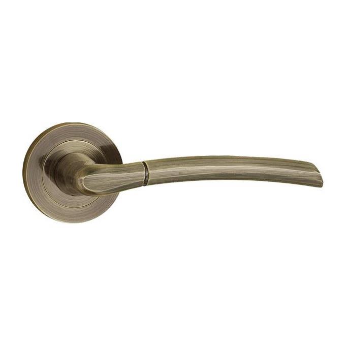 DOOR HANDLE ZORBA ANTIQUE BRASS