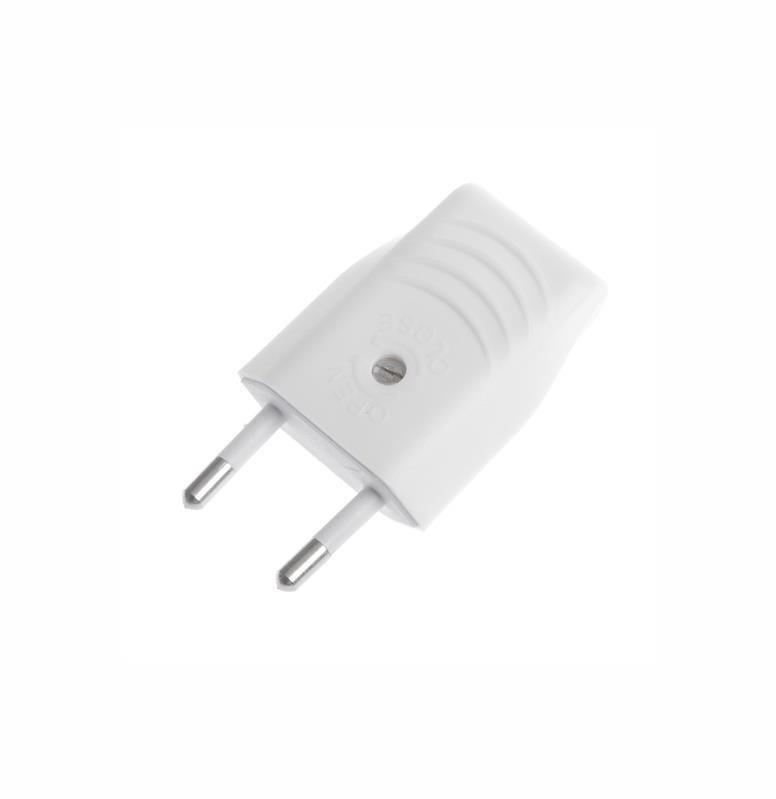 PLUG EURO KF-GRC-1 WHITE