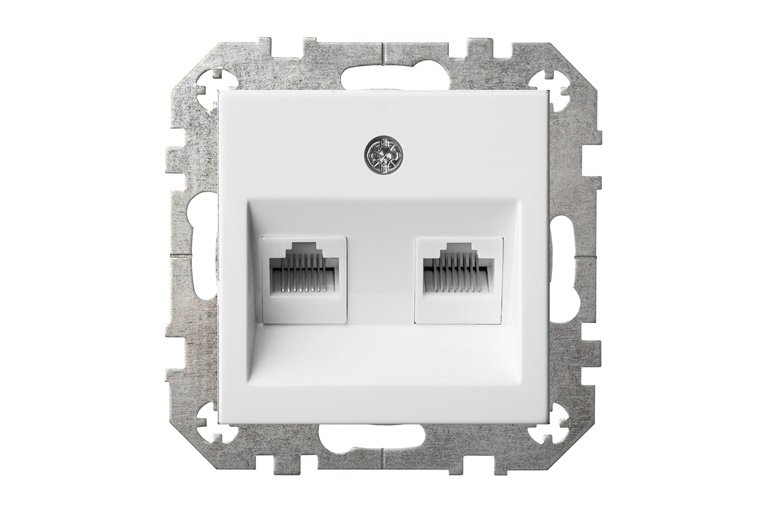 COMPUTER SOCKET 2-WAY WITHOUT FRAME