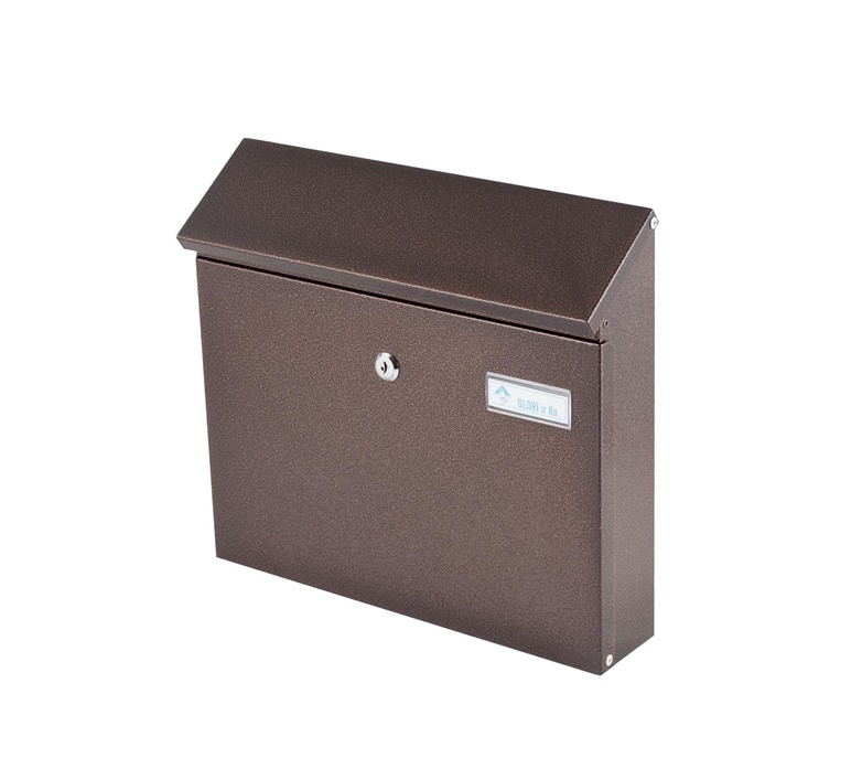 COPPER COLOURED MAILBOX PD968