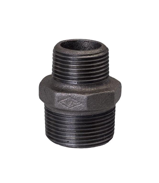 COUPLING B245 1 1/4INX1IN BLACK M/M