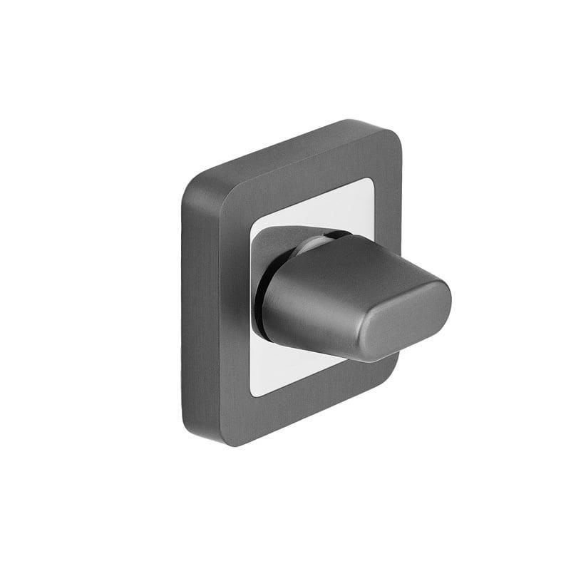 WC INOX SQ. ESCUTCHEON TREND GRAPH/CHR