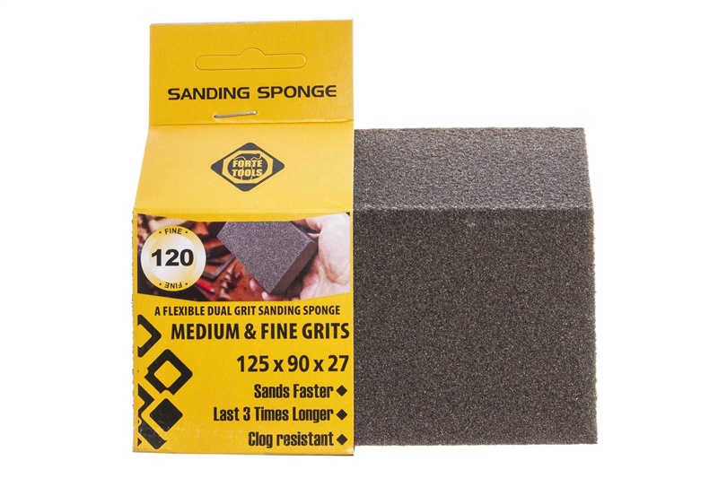 GRINDING SPONGE FORTE TOOLS 125X90X27 M