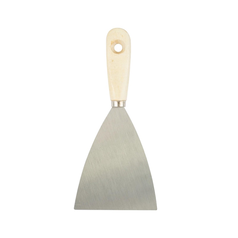 SPATULA WITH WOODEN HANDLE 100MM OKKO