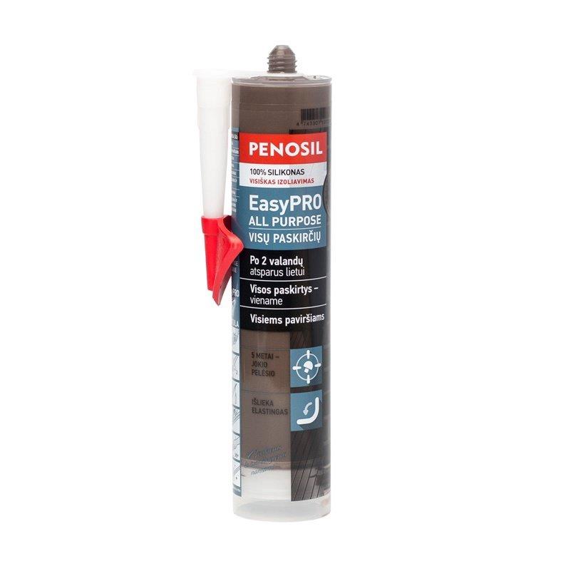 ALL EASYPRO SILICONE SEALANT BROWN 310ML