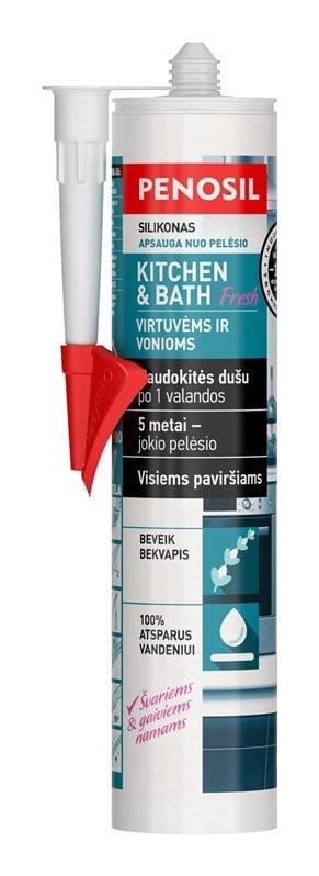 KITCHEN&BATH SILICONE SEALANT TRANSP