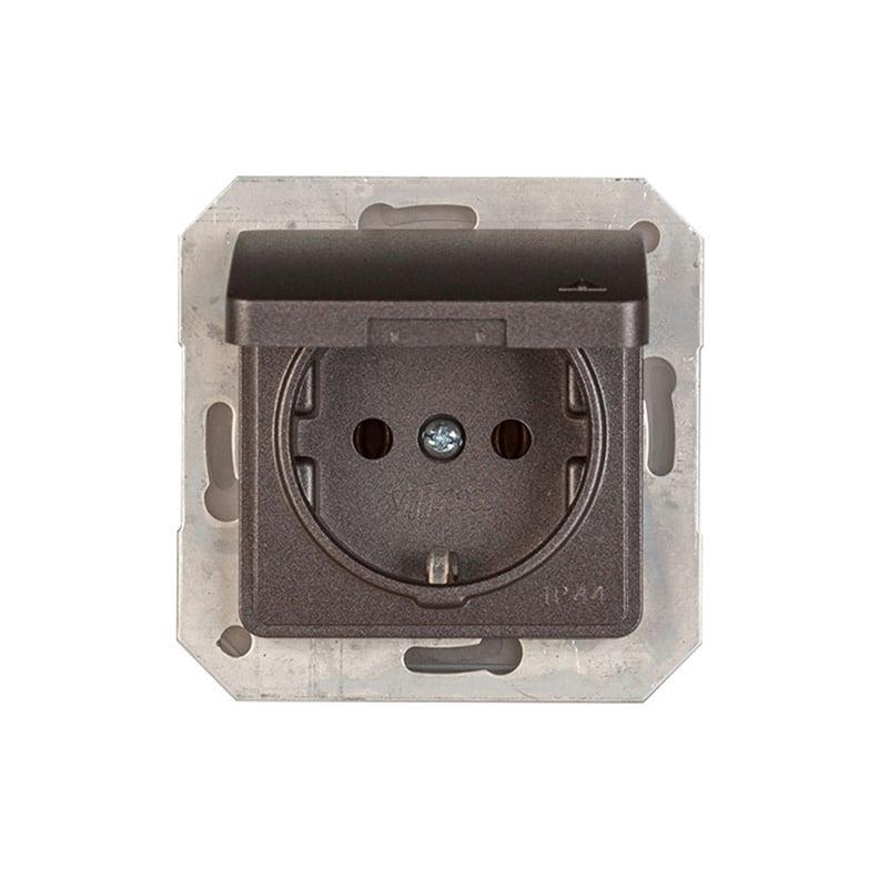 EARTHED SOCKET OUTLET IP44 ANTRAC.RP16-0