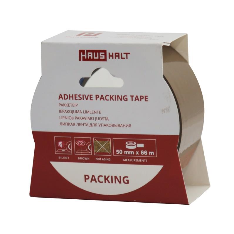 ADHESIVE PACKING TAPE HAUSHALT ROLLI